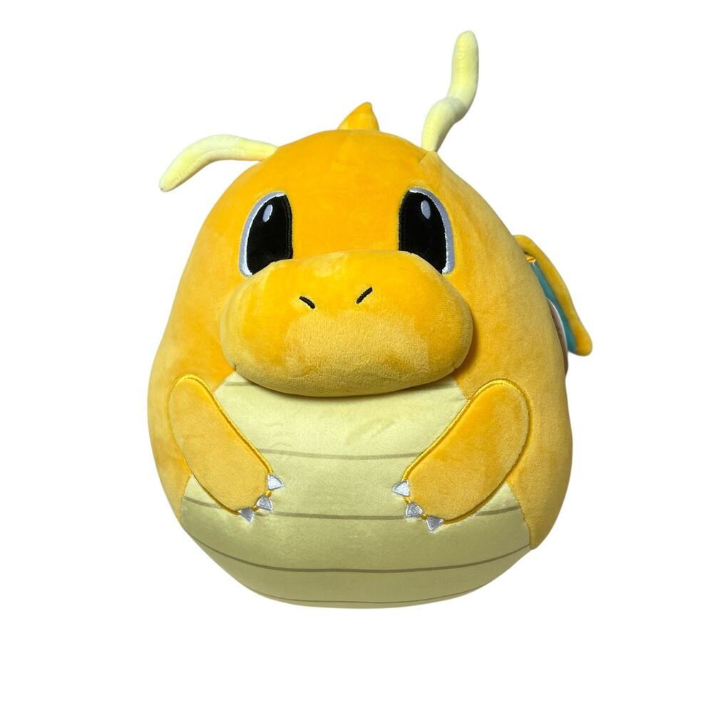 BRAND NEW SQUISHMALLOWS POKEMON DRAGONITE 12" PLUSH TOY COLLECTIBLE JAZWARES NWT